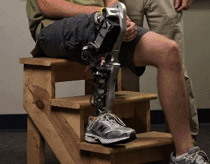 Image: The Vanderbilt bionic prosthesis (Photo courtesy of Vanderbilt University).